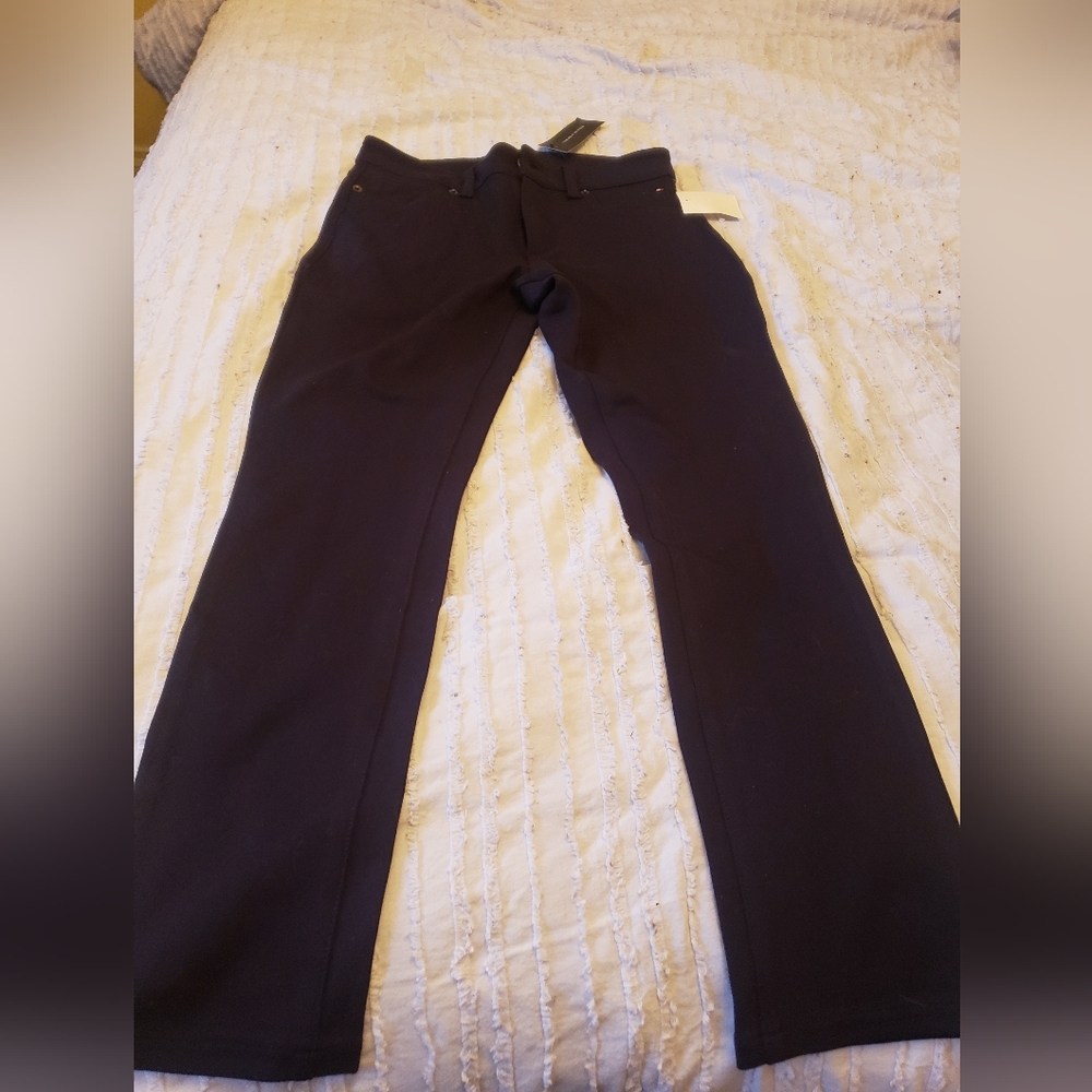 Tommy Hilfiger navy leggings size 8